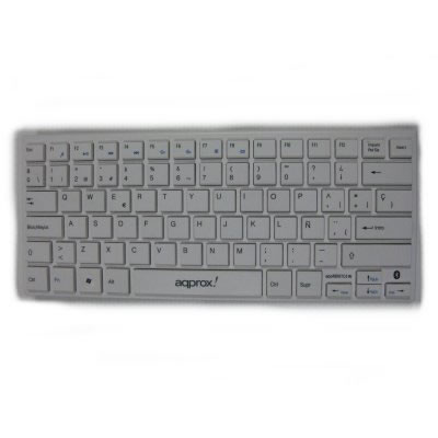 Approx Teclado Bluetooth Para Pcipadiphone Blanc